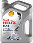 Масло моторное SHELL HX8 Synthetic 5W30 4л